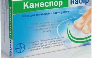 Набор Канеспор от ногтевого грибка